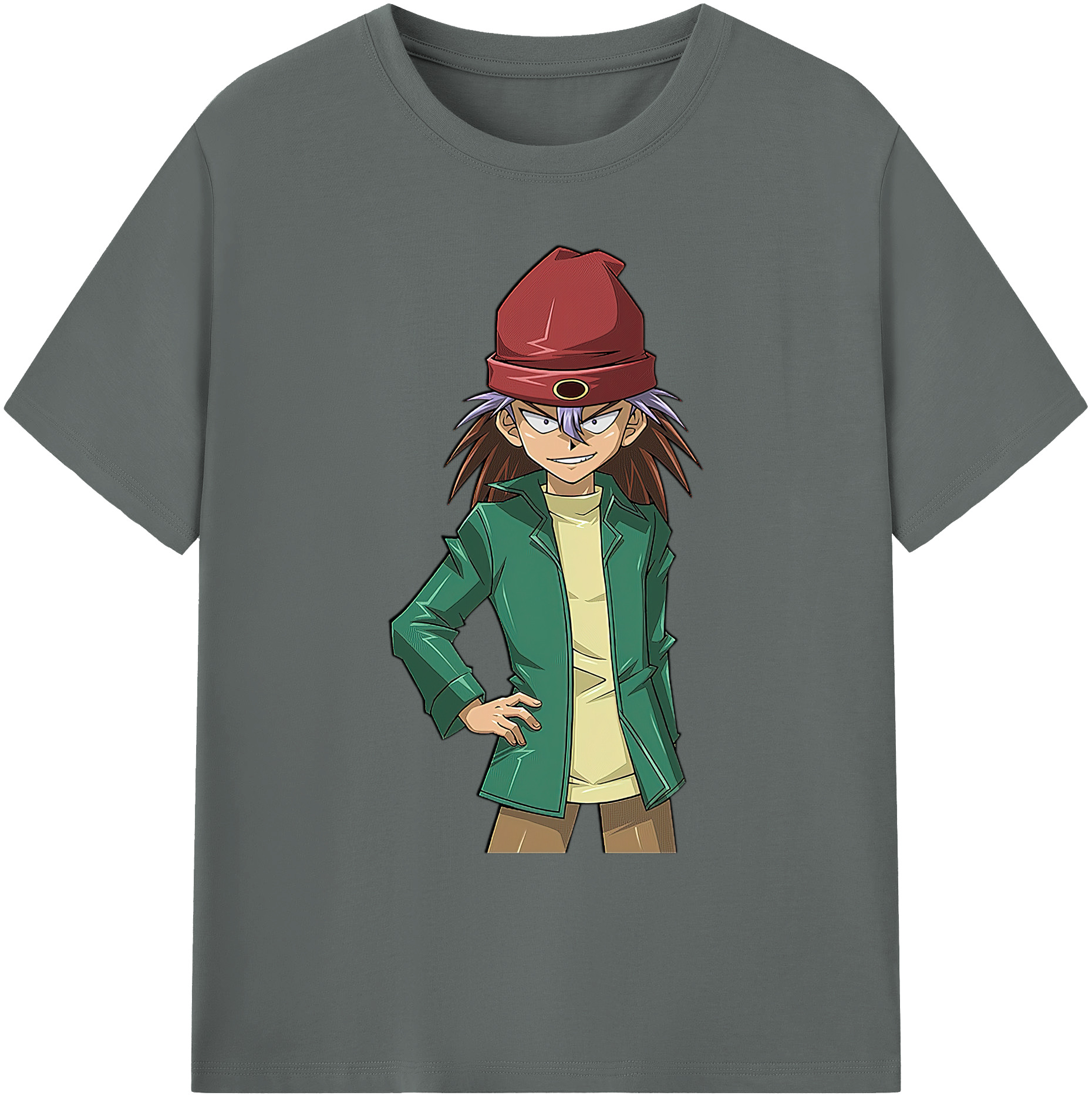 （画像用） 遊☆戯☆王 Yu-Gi-Oh! 綿100％ メンズ半袖Tシャツ｜肌触りやわらか＆通気性